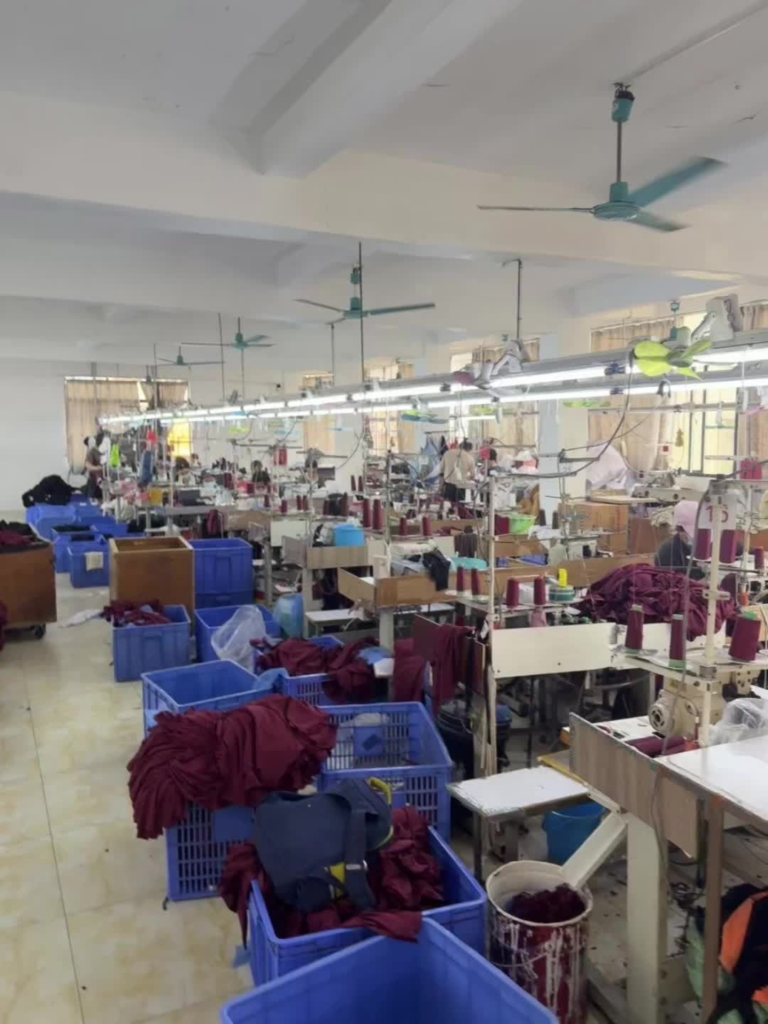 A wide view across our garment workshop