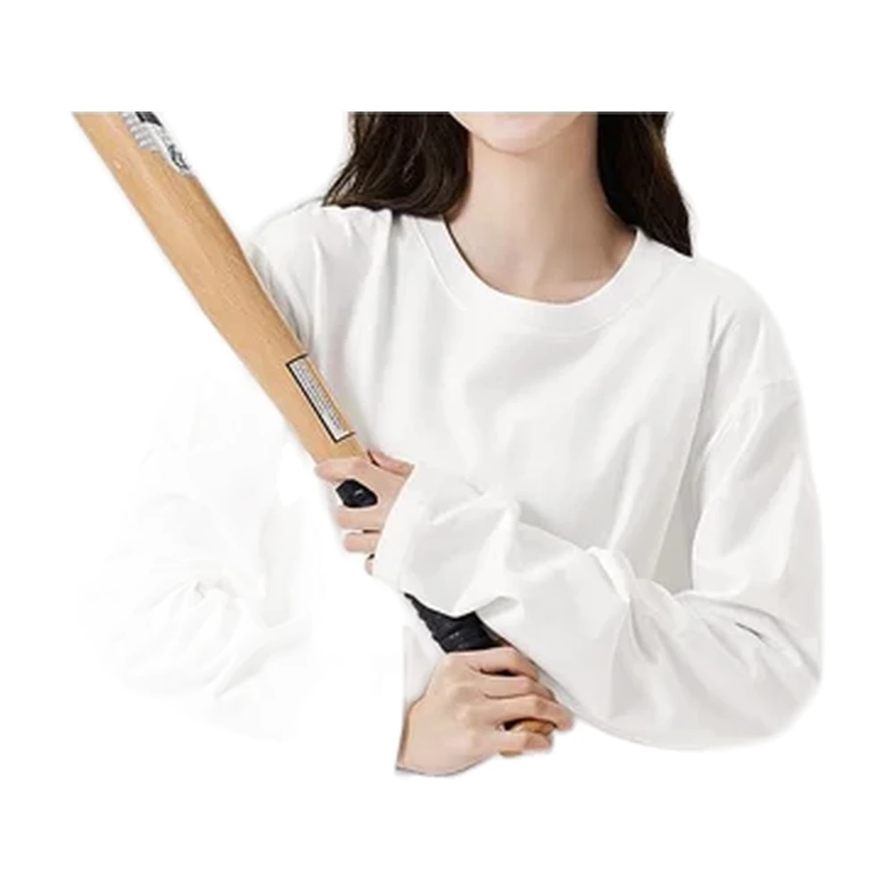 Classic Long Sleeve Cotton Tee - garment view