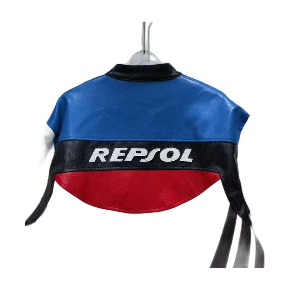Racing-Inspired Moto Jacket - garment view