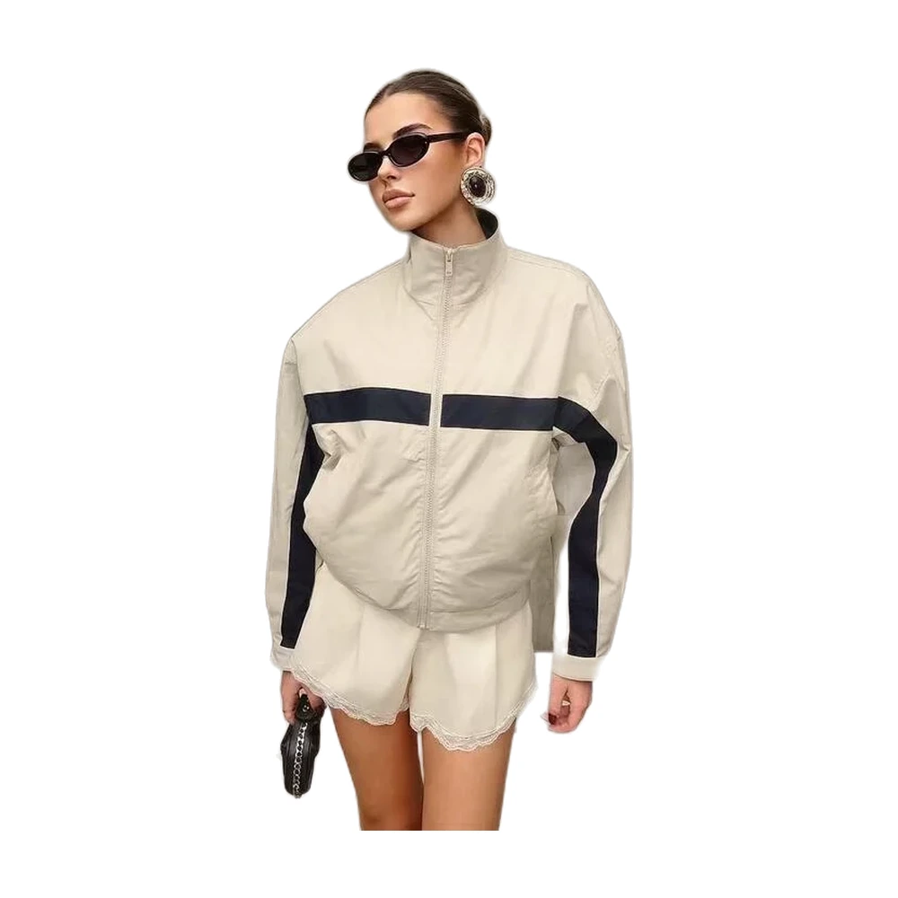 Women’s Lightweight Windbreaker Jacket - garment view