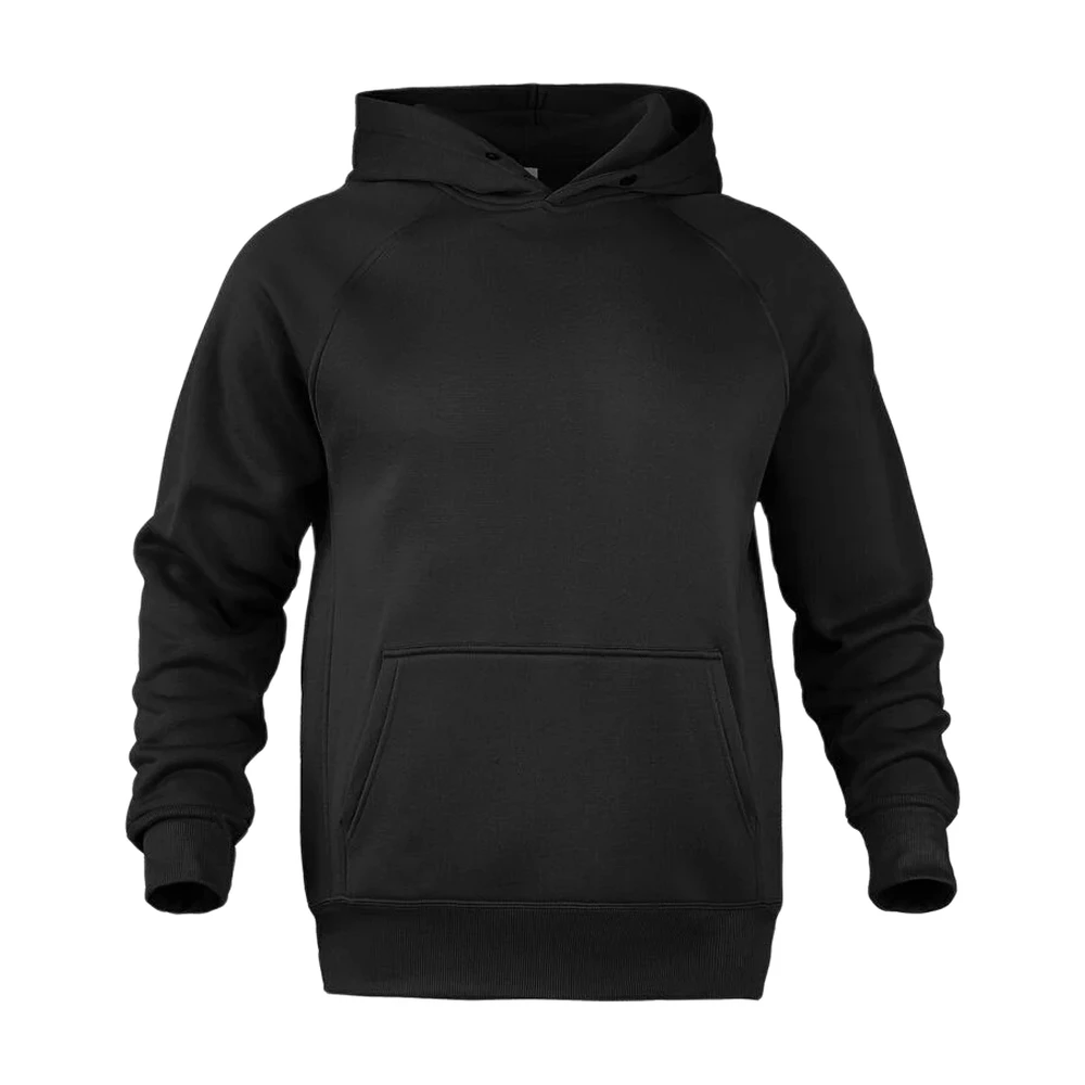 Men’s Solid Pullover Hoodie