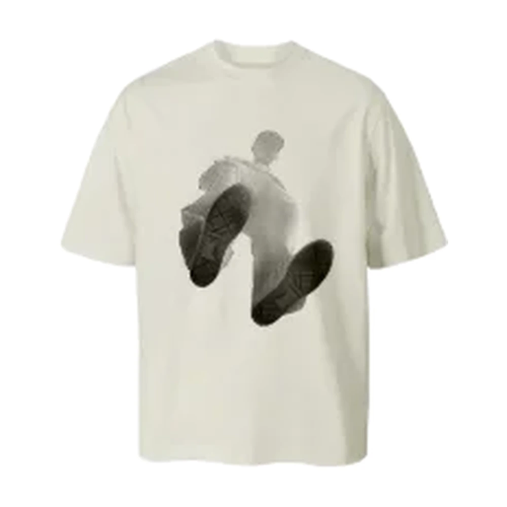 Men’s Minimalist Abstract Graphic T-Shirt - garment view