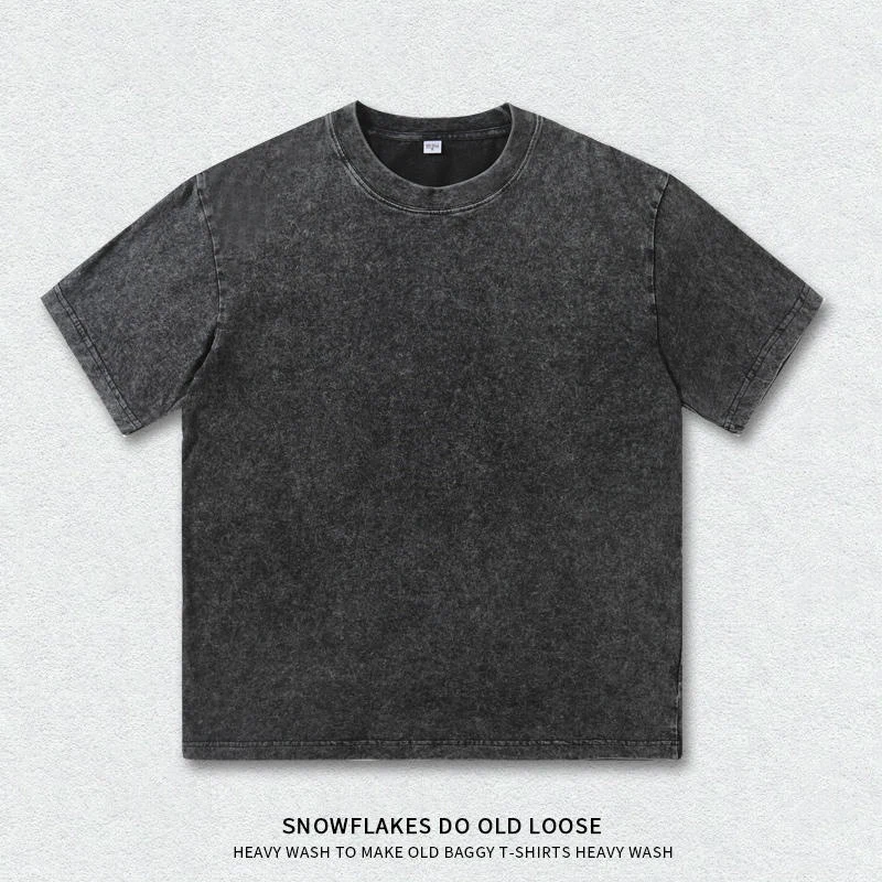 Vintage Wash Cotton Tee - garment view