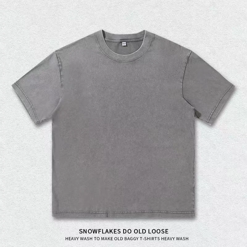Vintage Wash Cotton Tee - Image 2