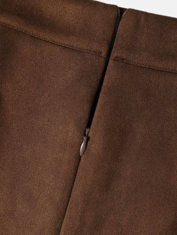 Women’s Suede Mini Skirt - Image 2
