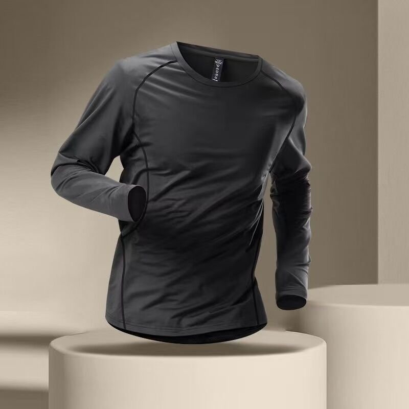 Men’s Long Sleeve Compression Shirt Base Layer