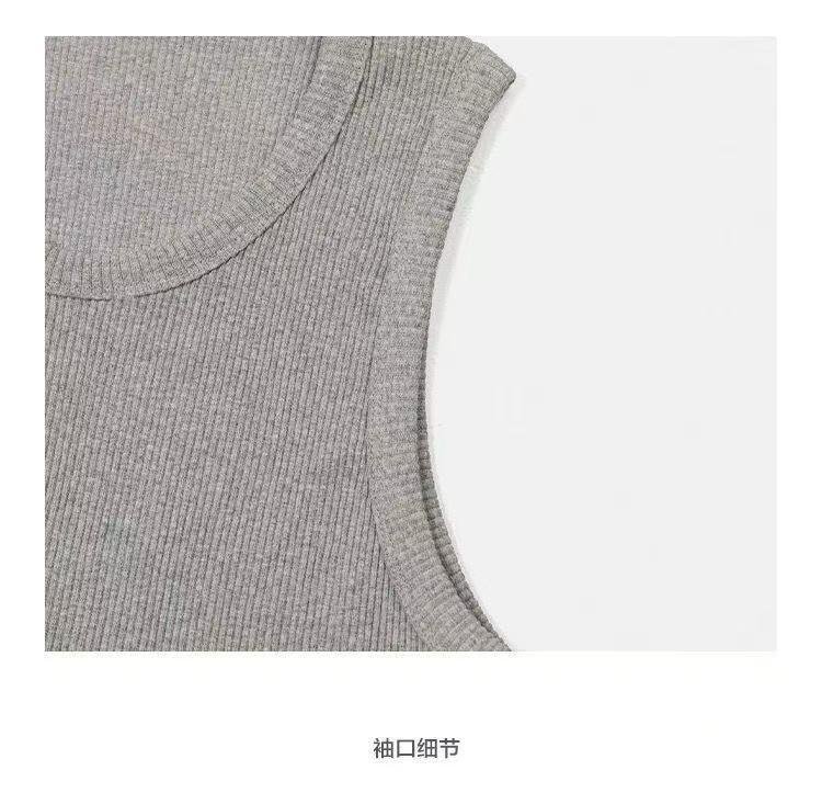 Men’s Ribbed Muscle Tank Top - Image 4