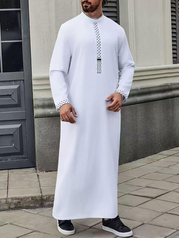 Men’s Arabic Thobe Islamic Robe - Image 2