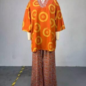 Men’s African Print Two-Piece Set