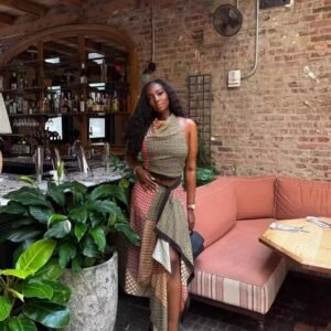 African Print Two-Piece Set