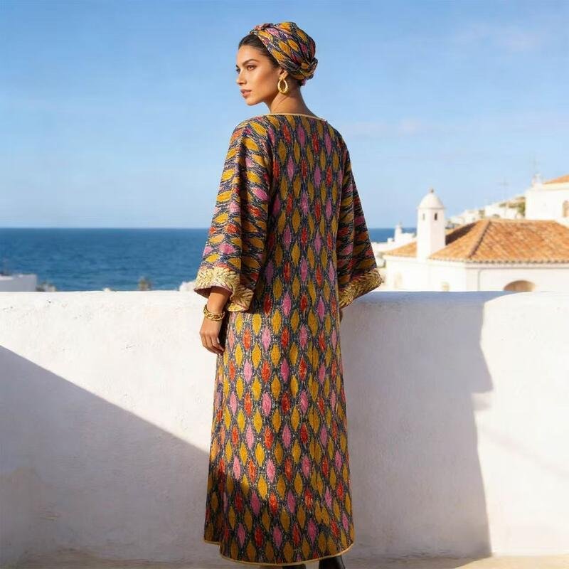 Women’s African Kaftan Dress - Image 3