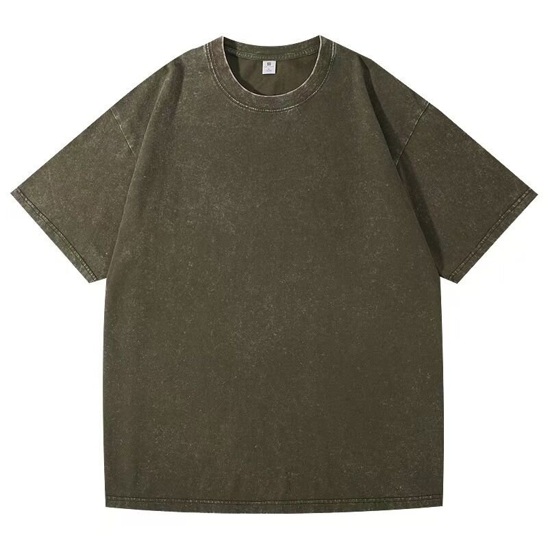 Men’s Heavyweight Cotton Oversized T-Shirt - garment view