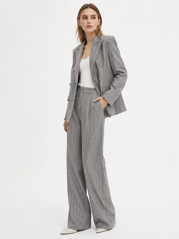 Women’s Rhinestone Embellished Suit Set - Image 2