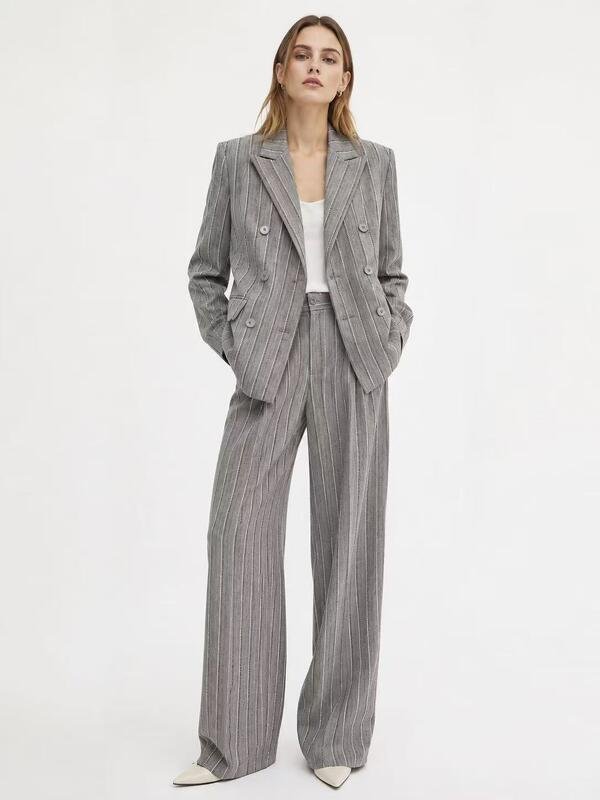 Women’s Rhinestone Embellished Suit Set - garment view