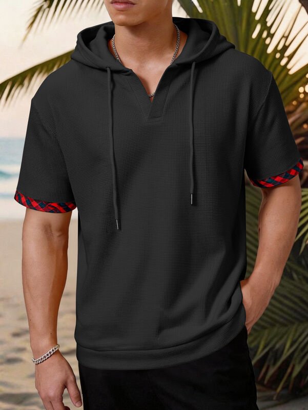 Men’s Hooded T-Shirt - garment view